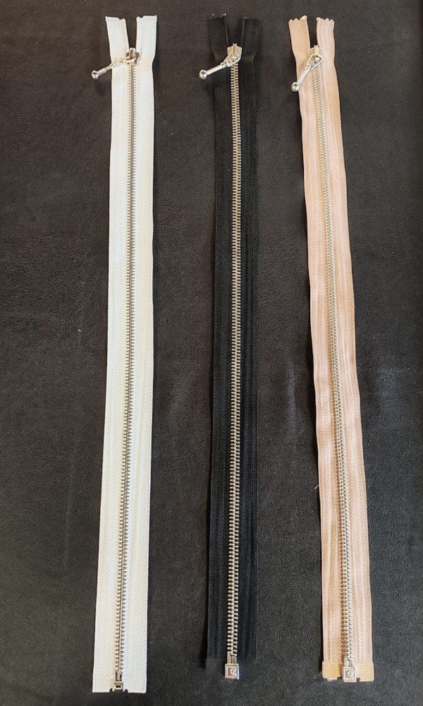 Metalliavoketju Ketunhäntä -vetimellä 45 cm VALKOINEN