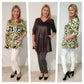 Leggins LINDA Harmaa trikoo