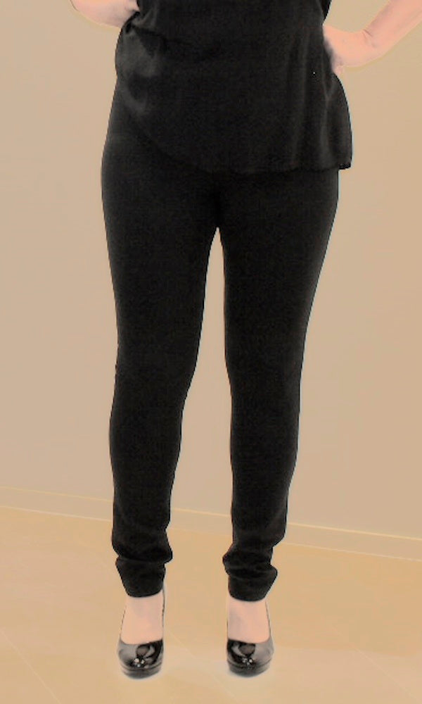 Leggins LINDA Harmaa trikoo