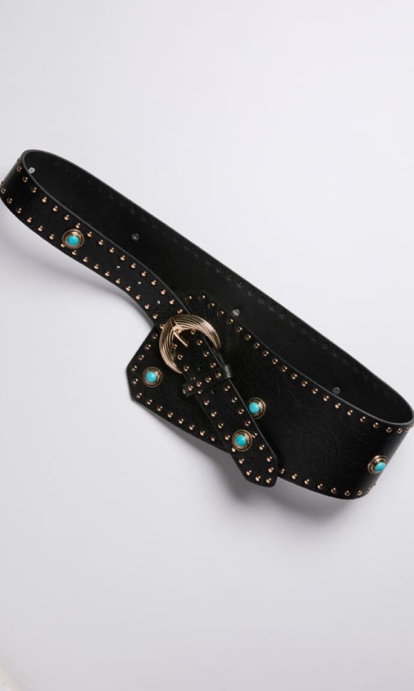 Dolly leveä vyö Musta